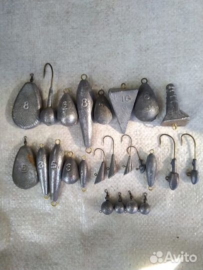 Грузила рыболовные