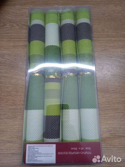 Салфетки сервировочные 4шт набор