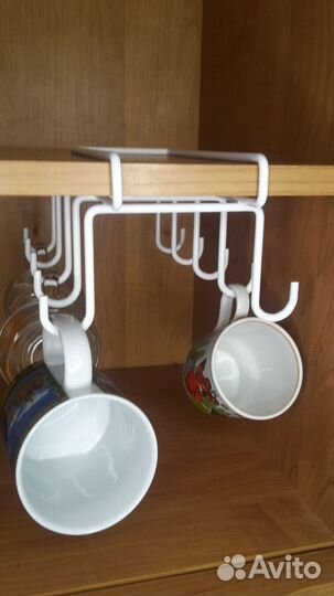 Подвес держатель для чашек кружек подвесной металл