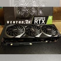 MSI GeForce RTX 3060 Ti ventus LHR 3X OC 8GB-обмен