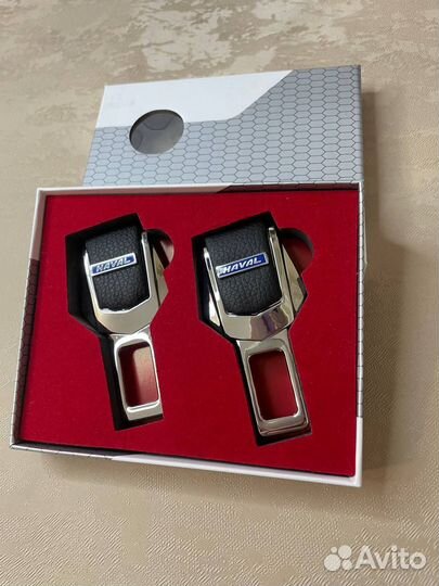 Заглушки ремня безопасности Haval синие