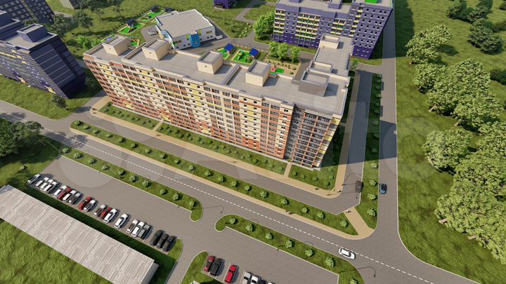 2-к. квартира, 57,6 м², 1/10 эт.