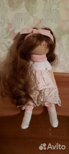 Интерьерная кукла ручной работы