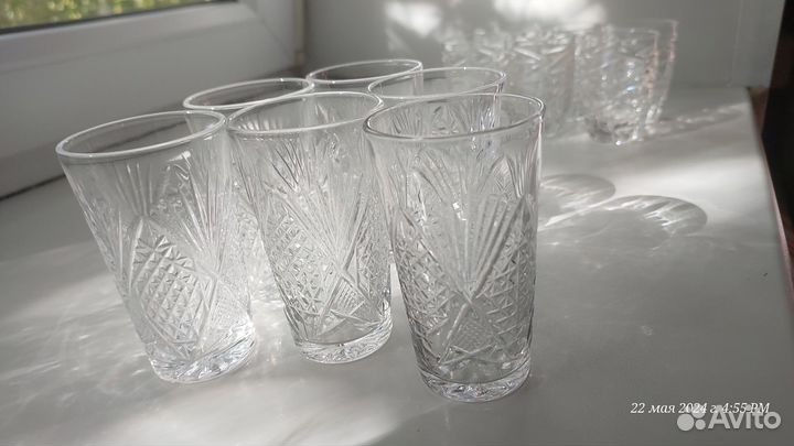 Хрустальные рюмки СССР