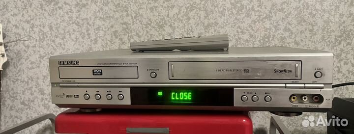 DVD VHS рекордер капаоке Samsung SV-DVD3E