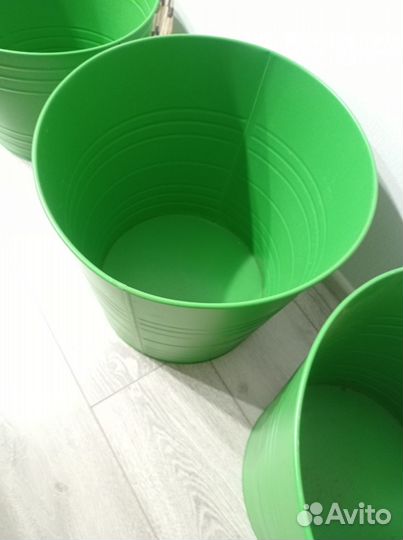 Декоративное ведро икеа Металл