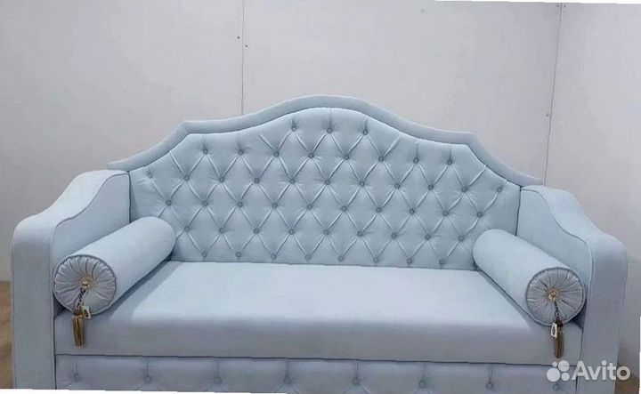 Кровать диван детская мягкая