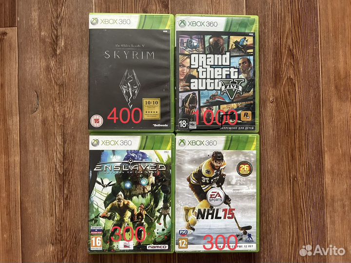 Диски на xbox 360