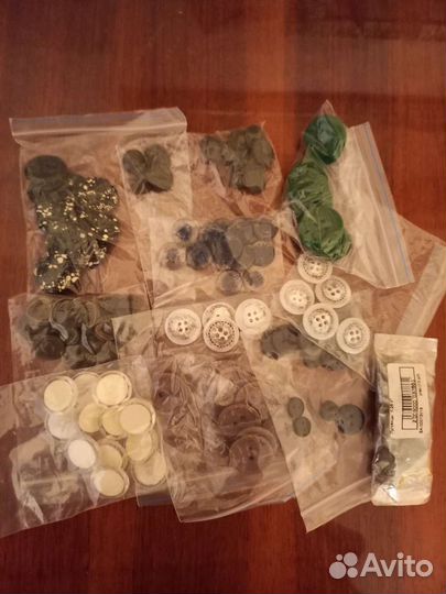 Пуговицы в ассортименте.Магнитный замок-застежка