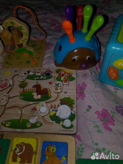 Развивающие игрушки пакетом