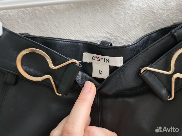 Юбка кожаная ostin m