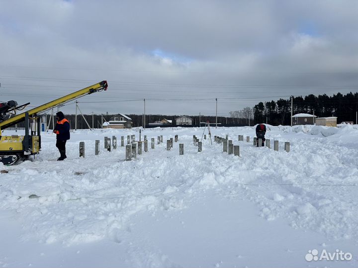 Забивные железобетонные сваи