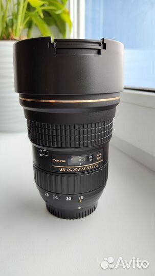 Объектив Tokina AT-X 16-28mm f2.8 PRO FX nikon