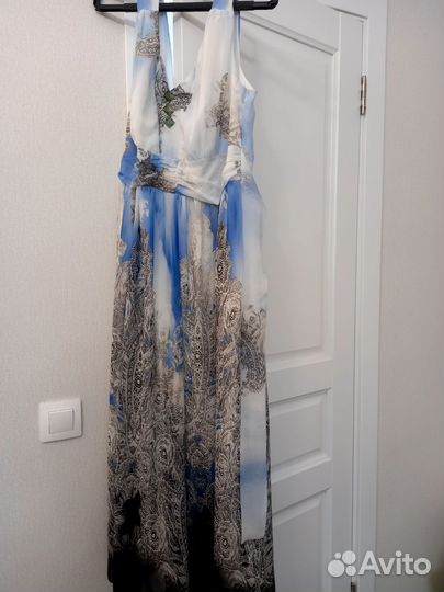 Вечерний сарафан шифоновый длинный