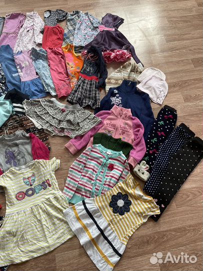 Вещи пакетом на девочку 98-104