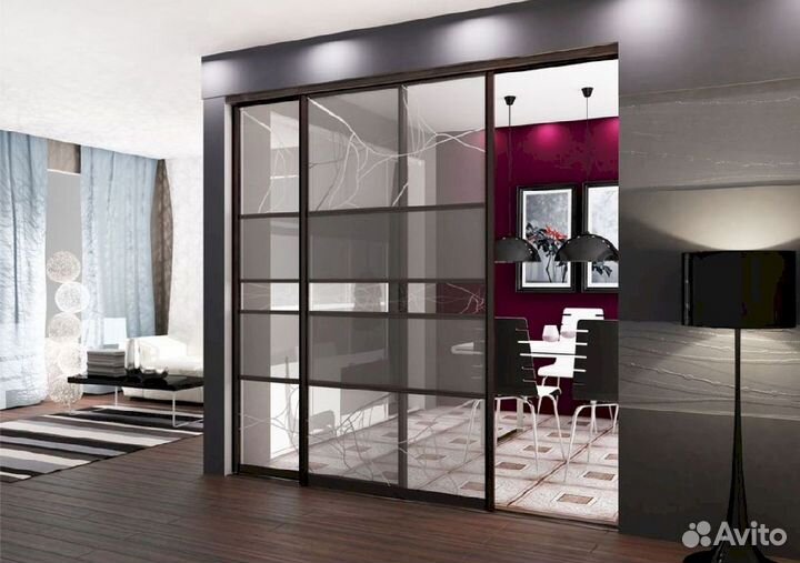 Двери купе для гардероба