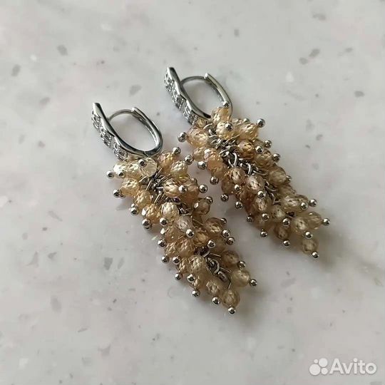 Серьги-грозди