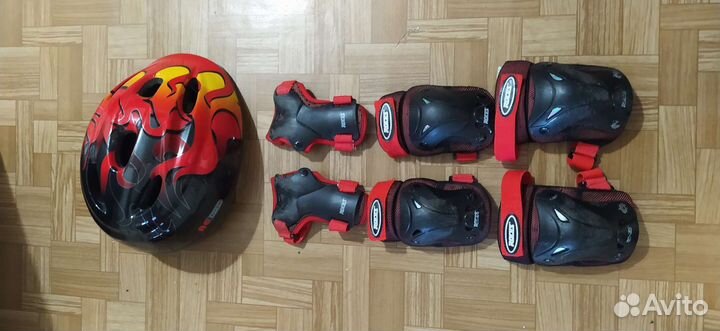 Роликовые коньки ReAction RNB-BR-29-33 набор