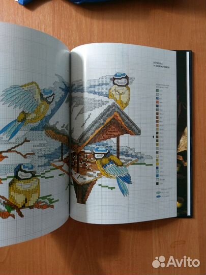 Вышивка крестом. Времена года