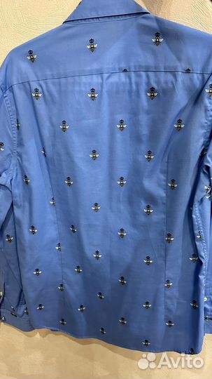 Мужская рубашка в стиле gucci