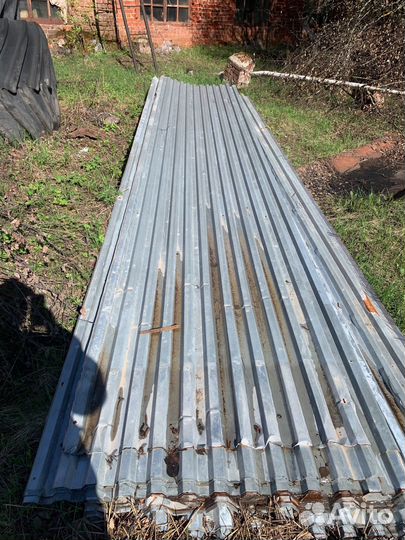 Листы профнастила бу