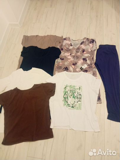 Халаты, сорочки, футболки 50-52 пакетом