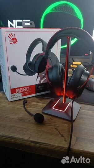 Игровые наушники с микрофоном