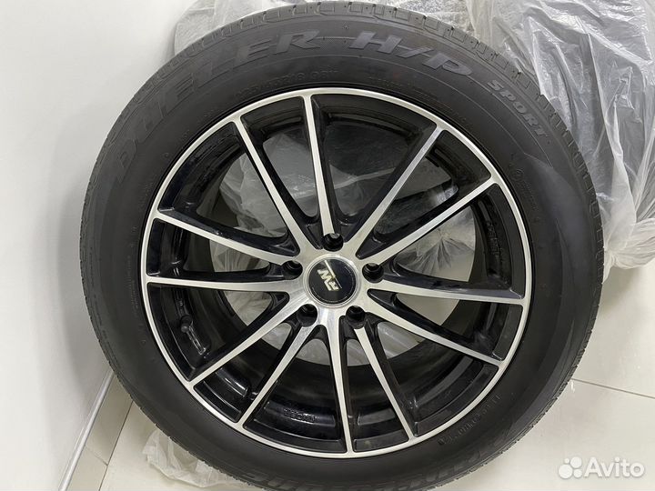 Колеса в сборе. R18. Лето. Митсубиши аутлендер