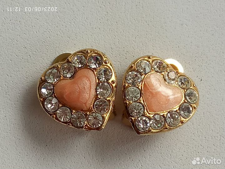 Серьги клипсы