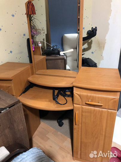 Трюмо трельяж с зеркалом