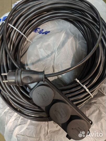 Удлинитель переноска 50м 3х1,5 кгввнг