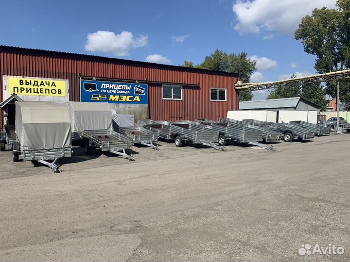 Прицеп легковой надежный 1,72м#1.26м тент(Small)