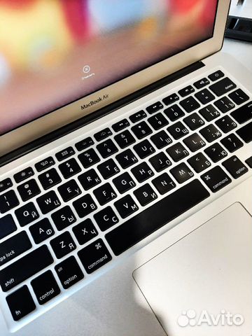 Русификация клавиатуры лазерной гравировкой