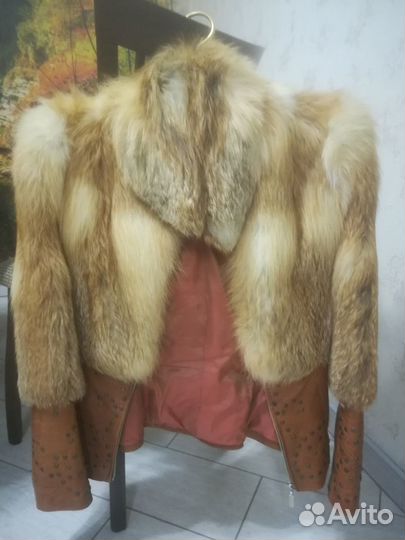 Куртка из лисы