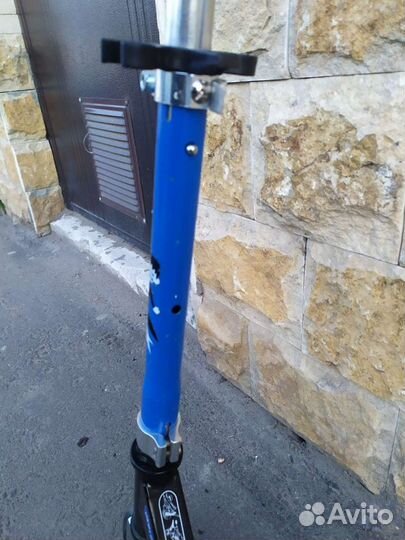 Самокат для детей синий mid 1 robot oxelo