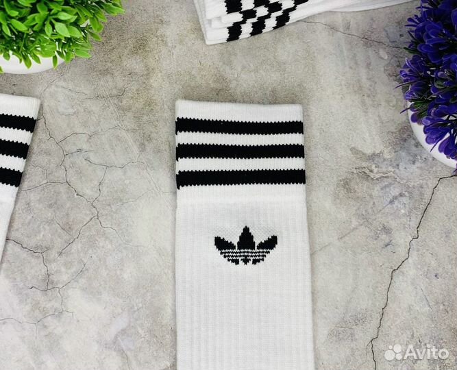 Носки Adidas оригинал Solid Crew