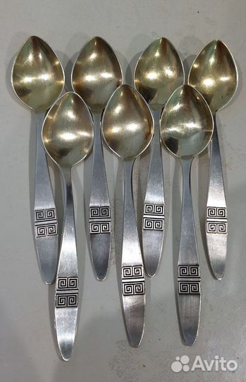 Ложки Прибалтика 916 проба СССР антиквариат