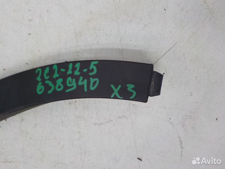 Накладка крыла заднего левого BMW X3 G01 2017