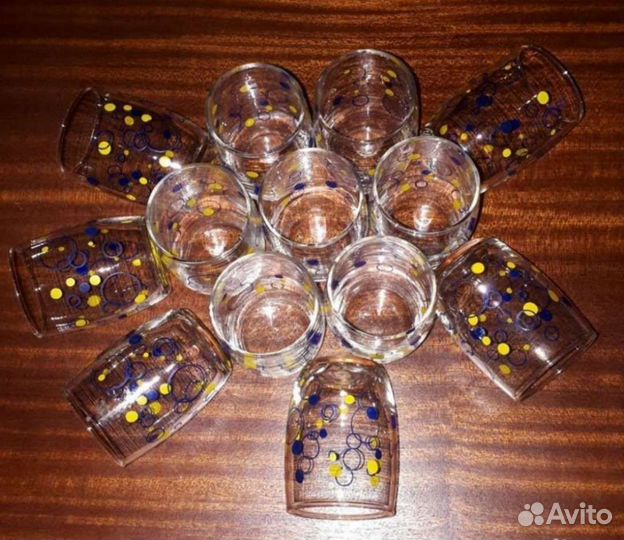 Стаканы- бокалы советских времён