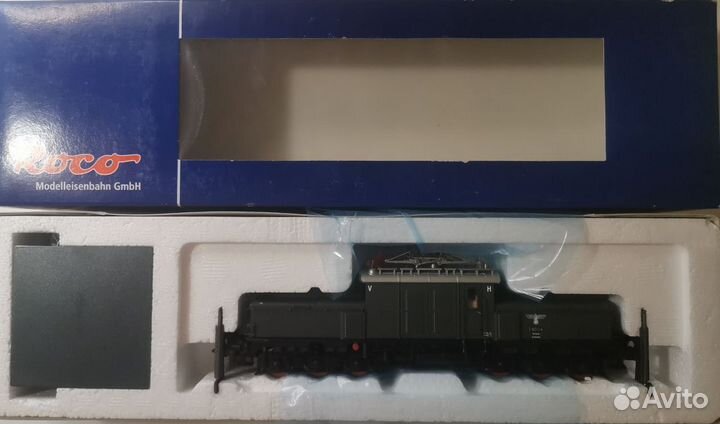 Электровоз Е80, DRG, Roco, HO, 16,5 мм