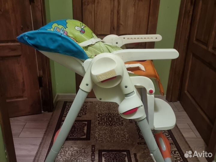 Стульчик для кормления chicco polly