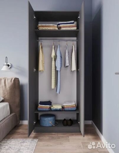 Мс Мори Шкаф мш 800.1 (мп) Графит