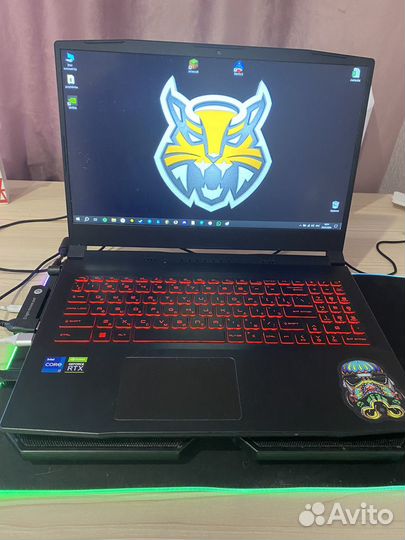 Ноутбук msi katana gf66/ RTX 3070