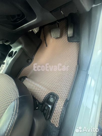 Модельные коврики EVA с Бортами для Nissan Note E1