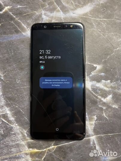 Samsung galaxy a6 plus