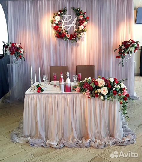 Оформление свадеб