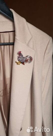 Брошь петух