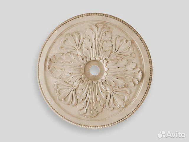 Розетка гипсовая