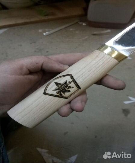 Нож якутский ручной работы