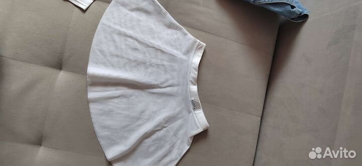 Купальник гимнастический белый